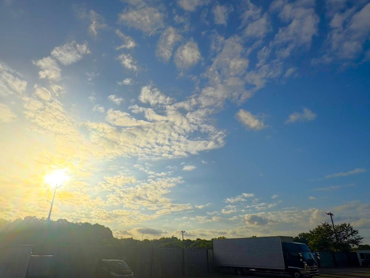 久々の晴天🌤️