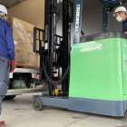 【正社員】リーチフォークリフト作業員募集！！